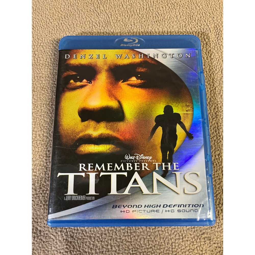 Remember the Titans Blu-ray Denzel Washington Walt Disney Sports Drama Movie